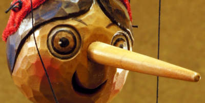 loutka Pinocchio