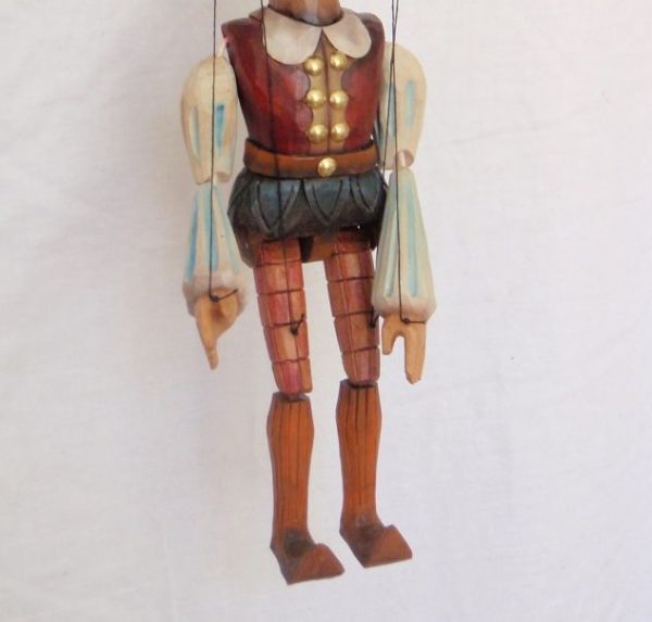 Kašpárek celodřevěný-loutka KW 002 - Image 2